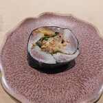 鮨 なんば - イワシの海苔巻き