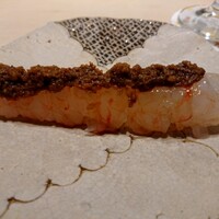 鮨 なんば 日比谷 - ボタンエビ