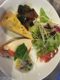 TRATTORIA SCIANTO - ランチ前菜