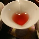 福松荘 - ハート型のワイン