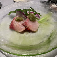 日本のイタリア料理店 sai - ぶりのカルパッチョ ラビゴットソース