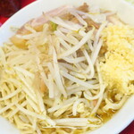 ラーメン二郎 - ラーメン小＋ニンニク多め＋白ネギ