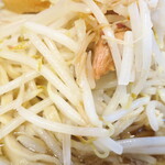 ラーメン二郎 - ヤサイ（そのまま）