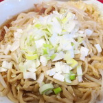 ラーメン二郎 - 白ネギ投下～♪