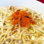 ラーメン二郎 - 一味投下～♪