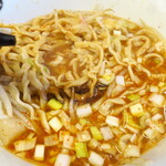 ラーメン二郎 - 赤酢投入～♪