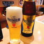 回転寿司 函館まるかつ水産 - ビール