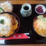 うどん茶屋五福 - 小腹カツ丼セット￥746