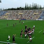 秩父宮ラグビー場 売店 - 大学対抗戦、今日は下位のチームの善戦が光った。