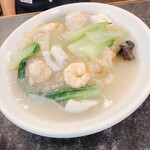 精華園 - 海鮮あんかけチャーハン