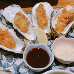 牡蠣ツ端 - 自家製 カキフライ定食
