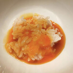 個室焼肉 銀座きたお - 卵かけごはん