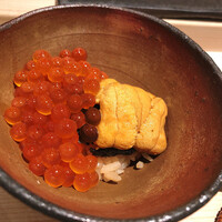 千成寿司 - 北九州の赤ウニ&いくらの子の丼＾＾キラキラ