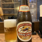 鳥樹 - ・瓶ビール 650円/税抜