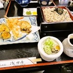 浅田屋 - 天ざるそば＠１５００円