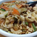 台湾料理 百味鮮 - 五目刀削麺アップ☆