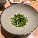 はっこく - 2020.8.  ピーマンの塩昆布和え