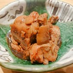 ○魚 - あん肝の角煮  680円