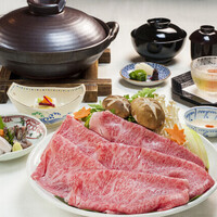 黒毛和牛すき焼コース