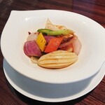 Lung King Heen - Sauteed Cuttlefish with Onions X.O. Chilli Sause