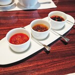 Lung King Heen - 點心用の調味料