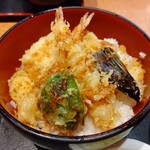 庄や - 【2020.10.6(火)】日替わりワンコイン丼(天丼)500円の天丼
