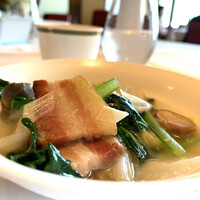 ジャスミンガーデン - 塩豚スープ炒め ジャスミンガーデン - 塩豚スープ炒め