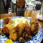 富士屋本店 - ミックスフライ400円