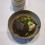 亀の井別荘 - 湯豆腐
