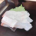 鮨 一 - 平目の刺身