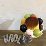 クレープリー チロル - 【10月の限定クレープ】 『パンプキンプリンアラモード¥1700』