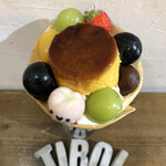 クレープリー チロル - 【10月の限定クレープ】 『パンプキンプリンアラモード¥1700』