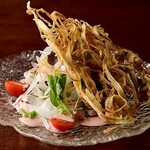 Shunsendainingurinya - ごぼうと大根のサラダ～梅肉豆腐ドレッシング～