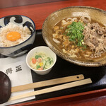 Tokumasa - 玉定食 肉カレーうどん