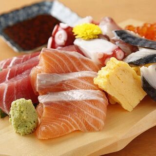 Classic! Assorted sashimi