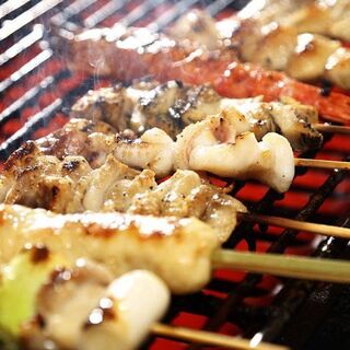 Affordable! Yakitori starts from 100 yen per piece