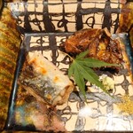 銀座 しのはら - 焼き鼈と鰻の白焼き