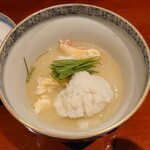 銀座 しのはら - 鱧と伊勢海老の煮もの