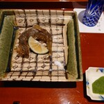 銀座 しのはら - 落ち鮎の唐揚げ