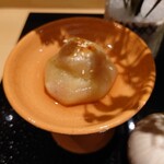 銀座 しのはら - 無花果の胡麻味噌焼き