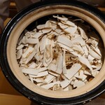 銀座 しのはら - 松茸ご飯