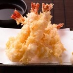 Five pieces of shrimp Tempura