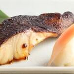 Grilled silver cod with Saikyo miso