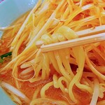 くるまやラーメン - 麺