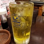 Shimonya - 緑茶ハイ 350円