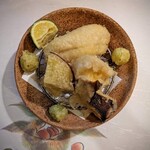 ひろ作 - 銀杏、ヒラタケ、舌平目