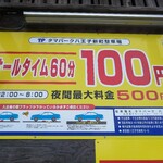 らーめん 尾又家 - 個人的には八王子の繁華街の周辺で１時間１００円のコインパーキングは４箇所なら把握しています。自力で探した。