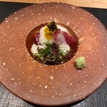 おおたに - 鮪のお造り とろみ醤油