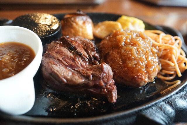 大衆ステーキとハンバーグ炭火焼専門店 ミンチェッタ 琴似 札幌市営 ステーキ 食べログ