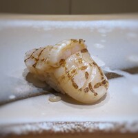 鮨 藤よし - ◆帆立・・厚みのある美味しい帆立。